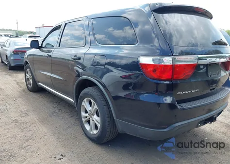 2011 Dodge Durango Express из США, поврежденный, VIN 1D4RD2GG0BC618479